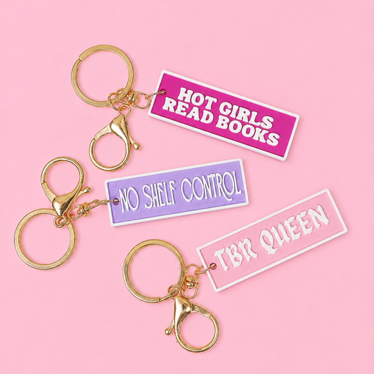 Bookish Keychain