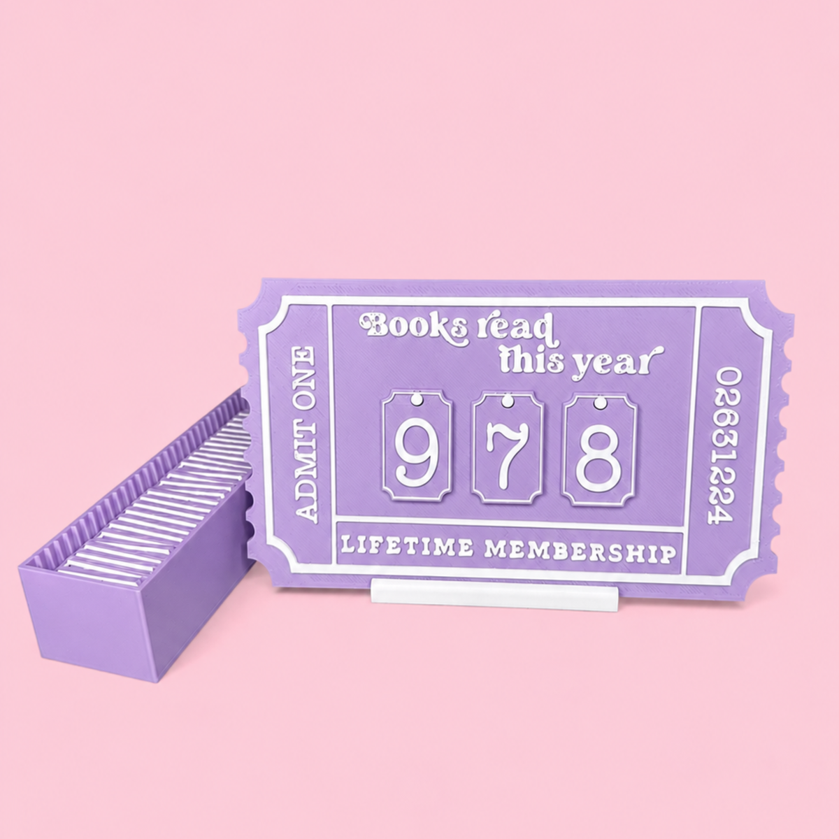 Bookish Ticket Reading Tracker