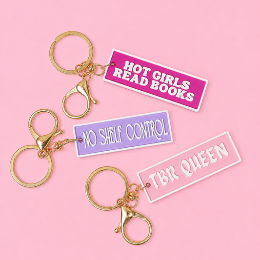 Bookish Keychain
