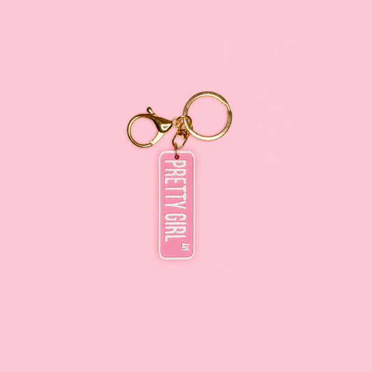 Pretty Girl Ave Keychain